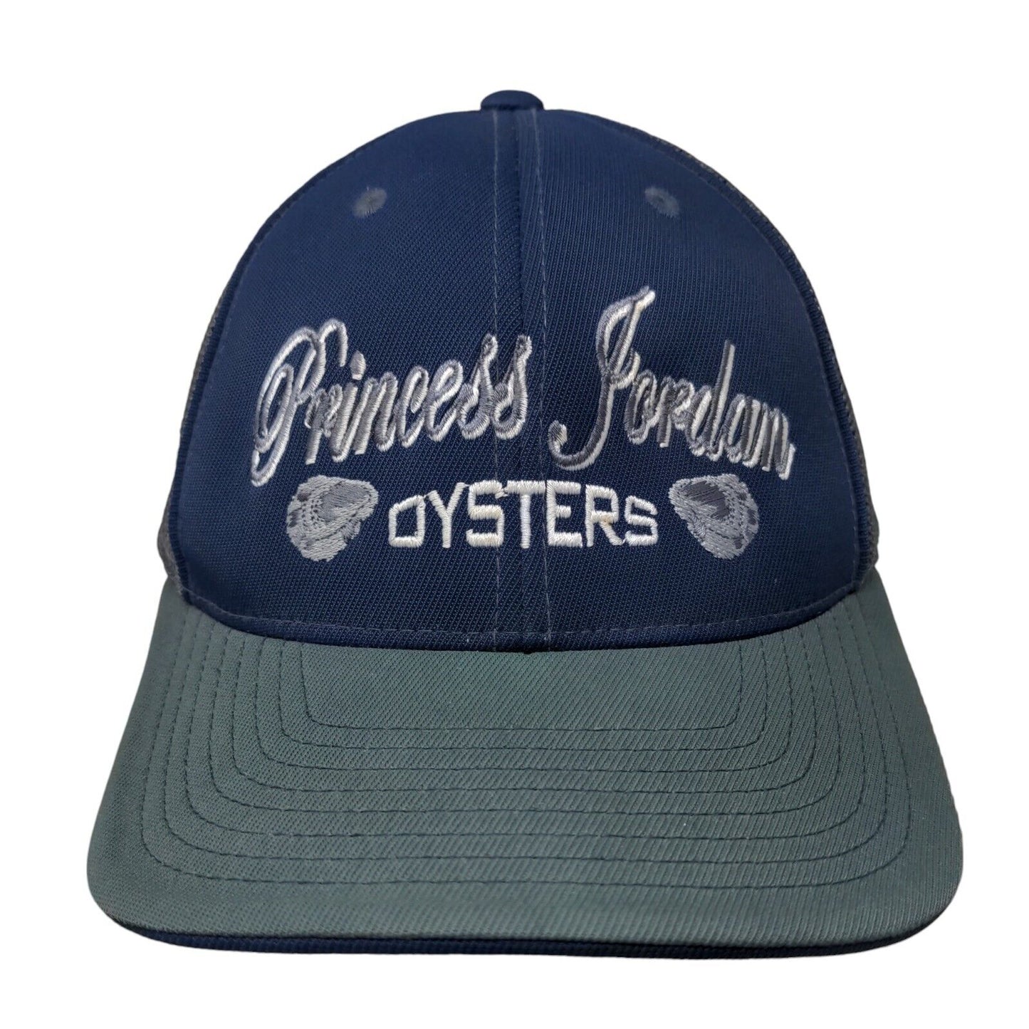 Princess Jordan Oysters Fitted Trucker Hat Multicolor S/M Pacific Headwear