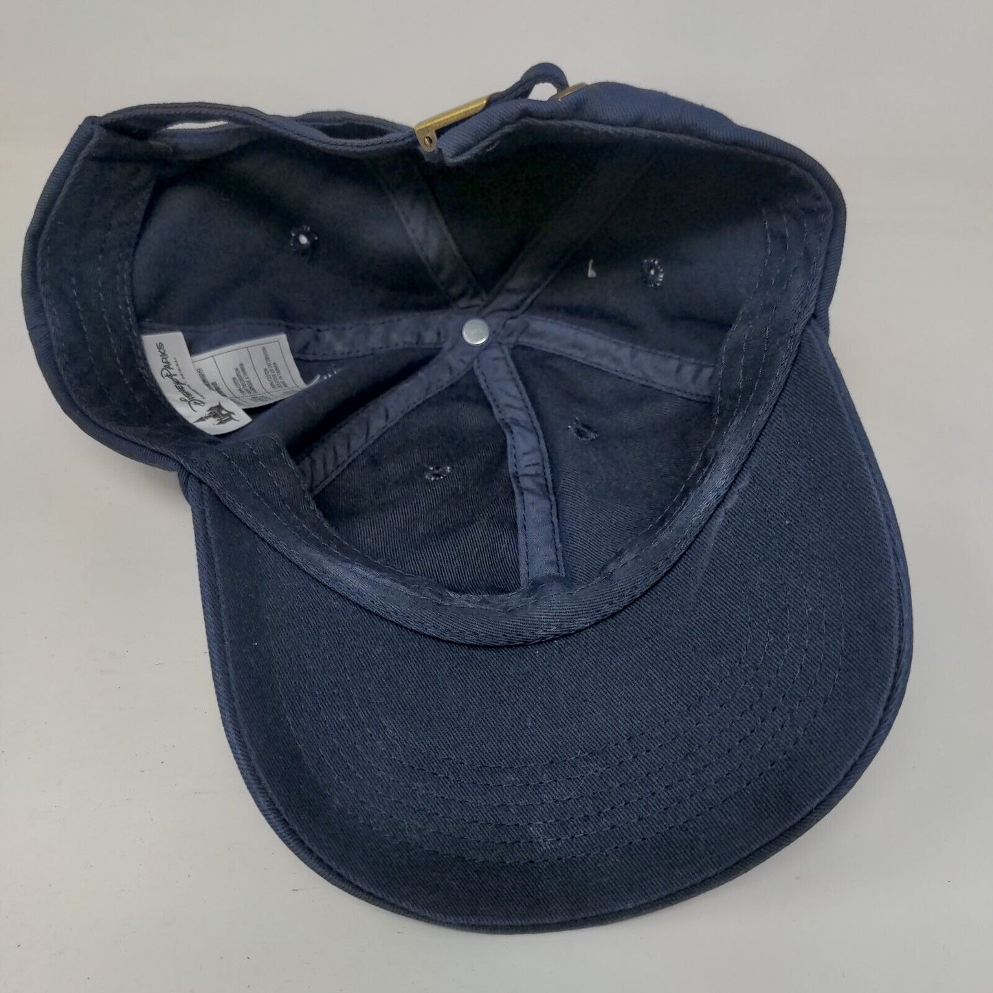 Disney Mickey Mouse Slideback Hat Blue Adult Embroidered Solid 6 Panel