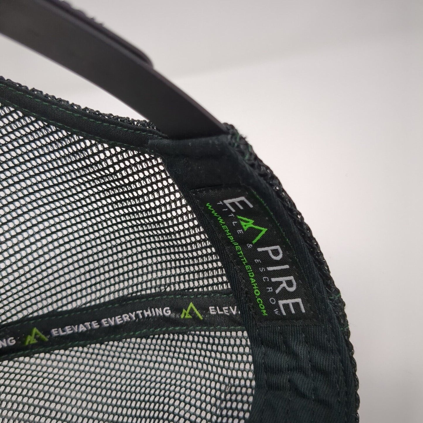 Empire Title & Escrow Snapback Mesh Back Trucker Hat Camo One Size