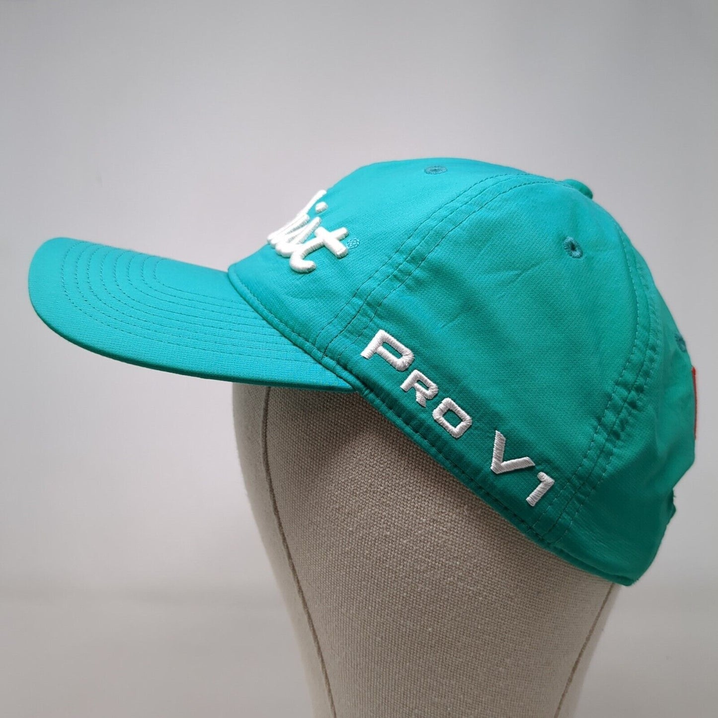 Titleist Slideback Hat Green One Size Adjustable Embroidered 6 Panel