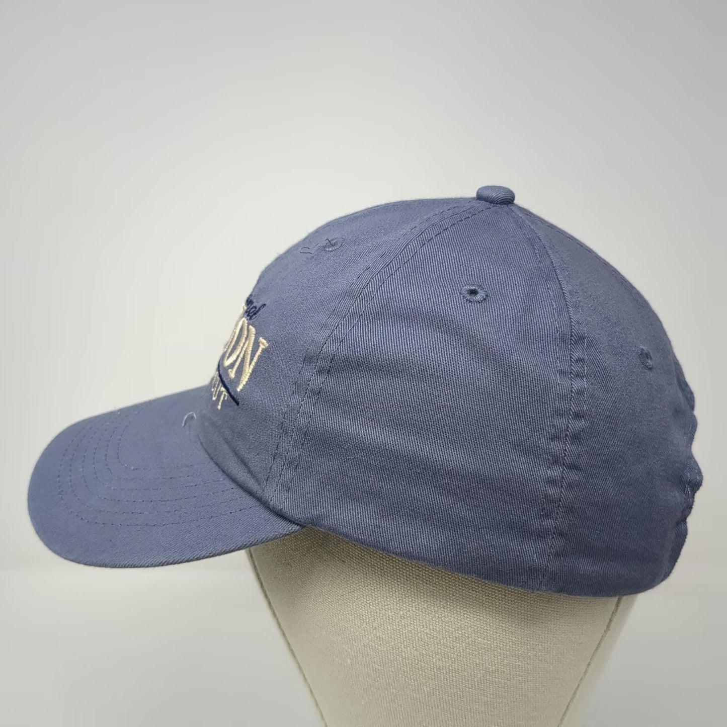 Ohiopyle Clinton Connecticut Blue One Size Baseball Cap Strapback Hat Souvenir