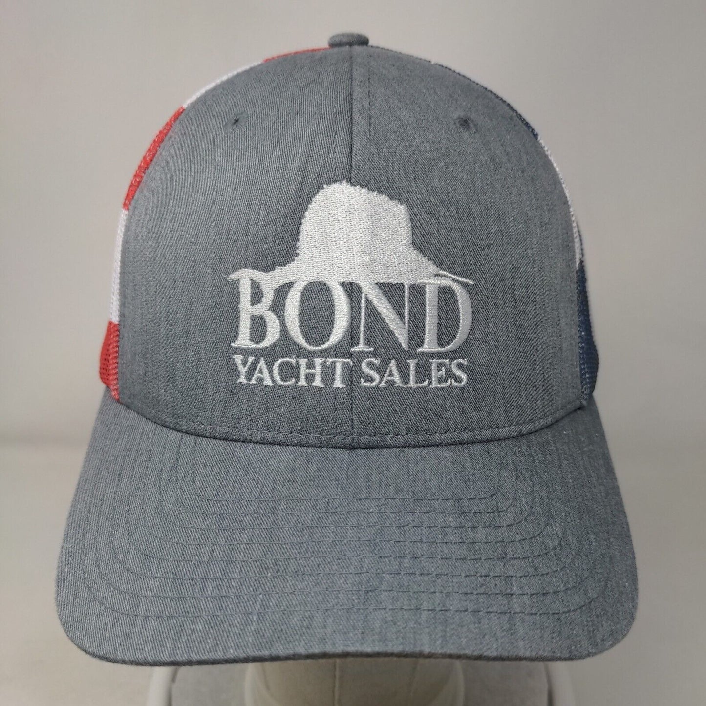 Bond Yacht Sales Snapback Trucker Hat Multicolor One Size Mesh Back Richardson