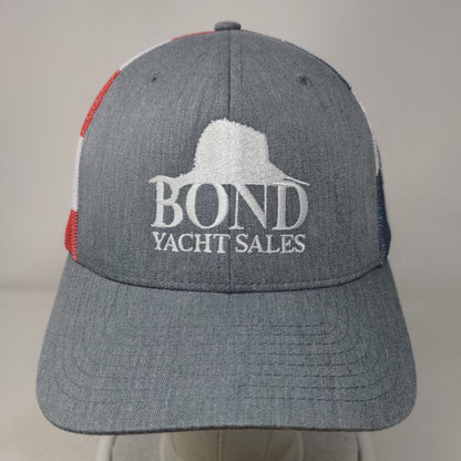 Bond Yacht Sales Snapback Trucker Hat Multicolor One Size Mesh Back Richardson