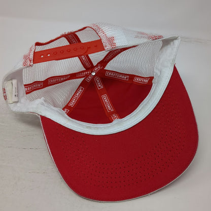 Craftsman Baseball Cap Red One Size Ace Hardware Logo Mesh Snapback Hat