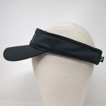 Pacific Headwear Visor Black One Size Strapback Kendall Gold Mesh Athletic Hat