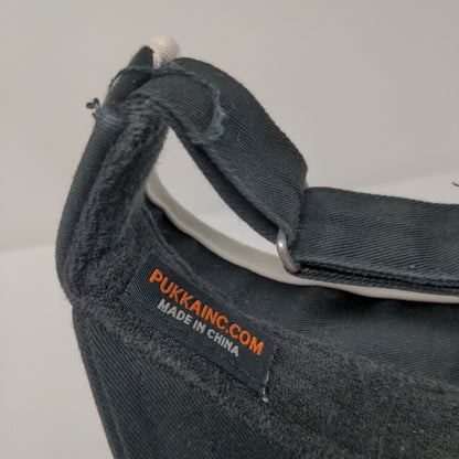 Rancho Bernardo Inn Slideback Sun Visor Hat Black OS Adjustable Pukka Cotton