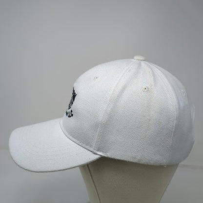 Baseball Cap White One Size Heat & Cool LLC Handshake Strapback Hat Acrylic HVAC