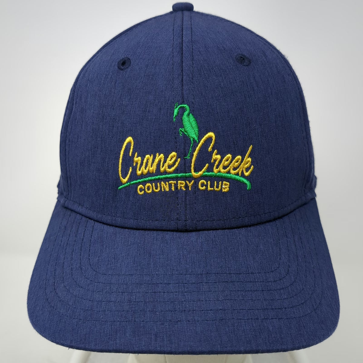 Legendary Snapback Blue Hat One Size Crane Creek Country Club Golf Performance