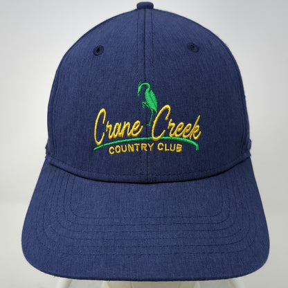 Legendary Snapback Blue Hat One Size Crane Creek Country Club Golf Performance