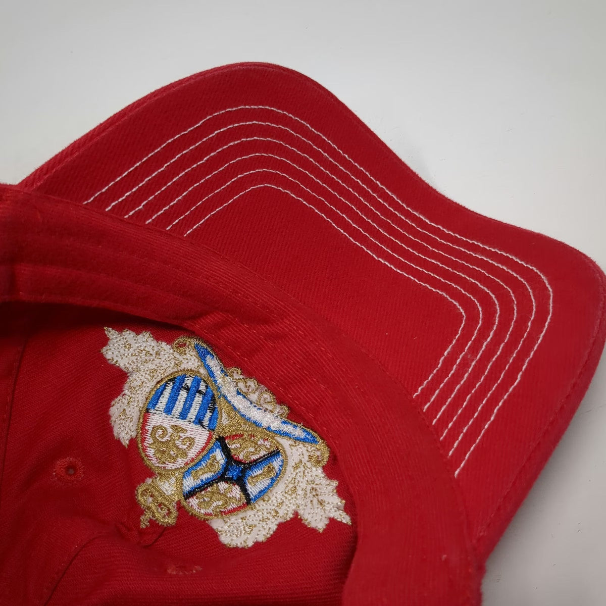 M.E.R.C.H. CAO La Traviata Maduro Red Baseball Cap One Size Strapback Crest Logo