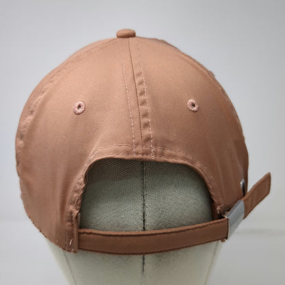 Nike Baseball Cap Brown OSFM Metal Swoosh Heritage86 Adjustable Slideback Hat