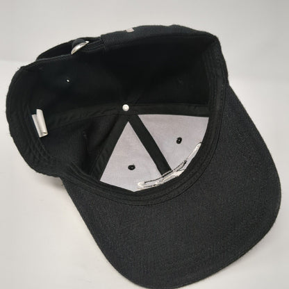 Capelli Sport Slideback Hat Black One Size Adjustable Embroidered