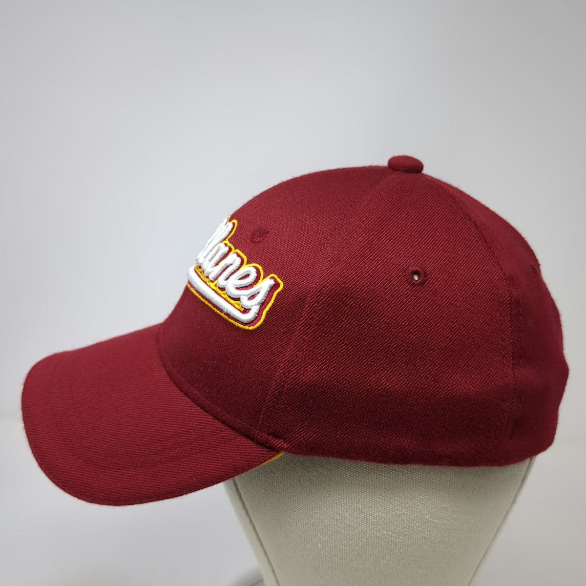 Modavenca Magallanes Baseball Cap Red One Size Stretch Fitted Chevrolet Hat