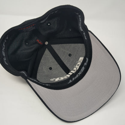 Equifax Fitted Hat Black One Size Embroidered Flexfit Yupoong Outdoor