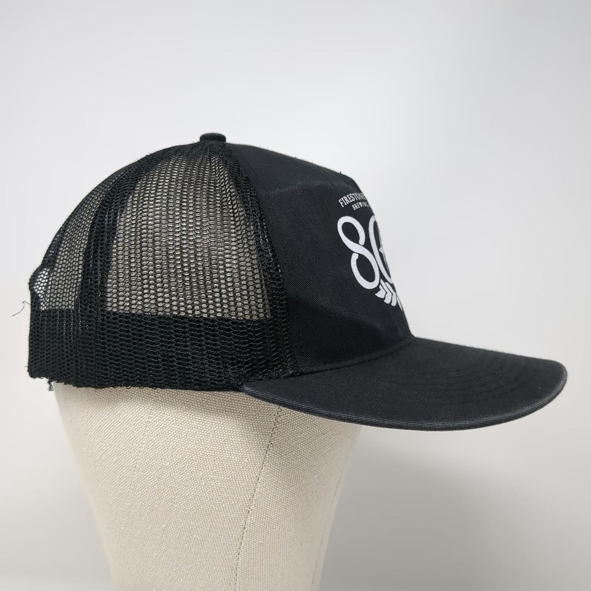 Boelter Trucker Hat Black One Size Firestone Walker 805 Beer Mesh Snapback Cap