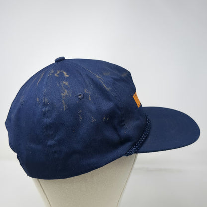 The Sportsman 5 Panel Blue One Size Navy Seals Rope Snapback Embroidery Hat