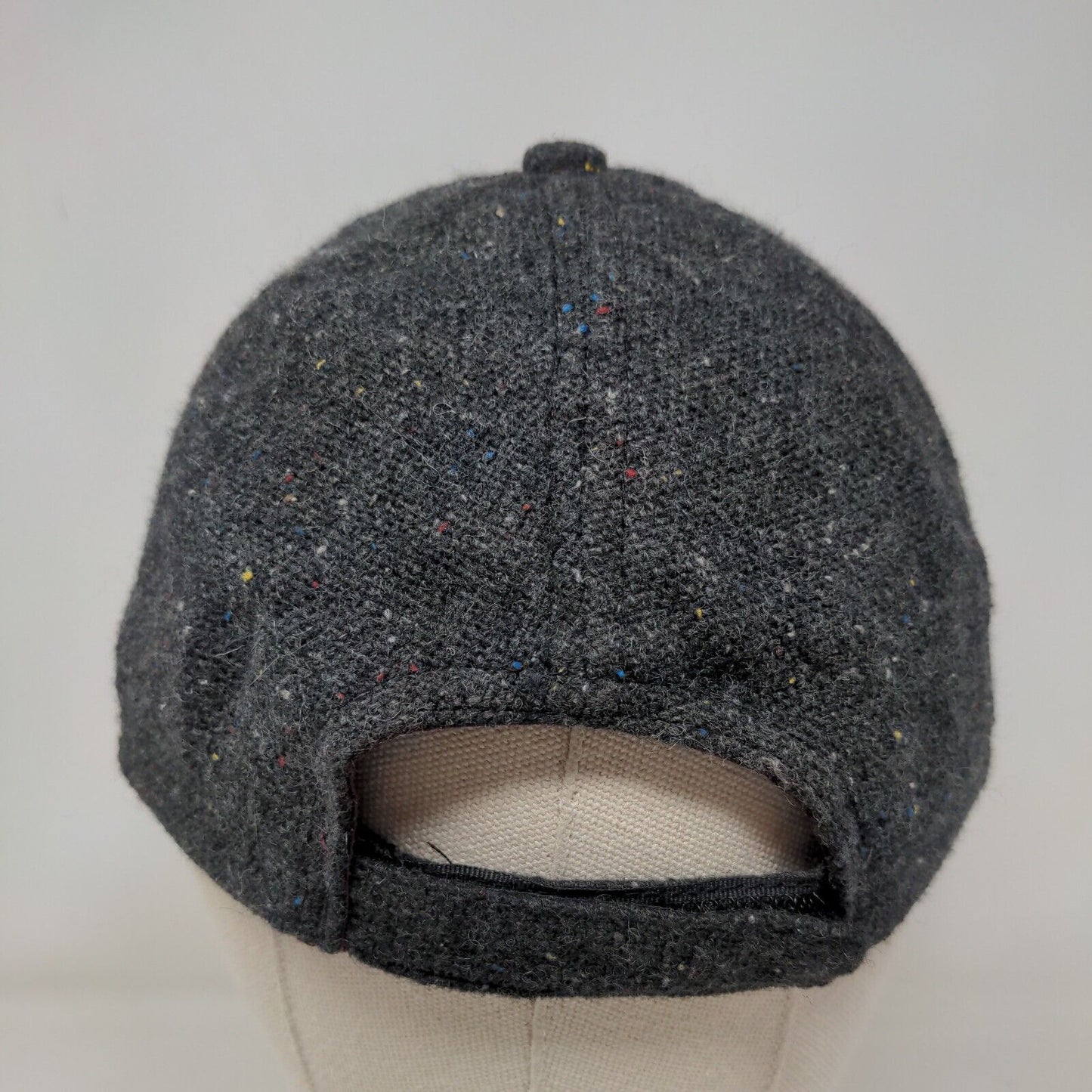 Unbranded Strapback Hat Multi One Size Marled Adjustable 6 Panel Blank