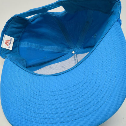 Mohr's 5 Panel Blue One Size Rope Snapback Dust-Off Industrial Truck Logo Hat