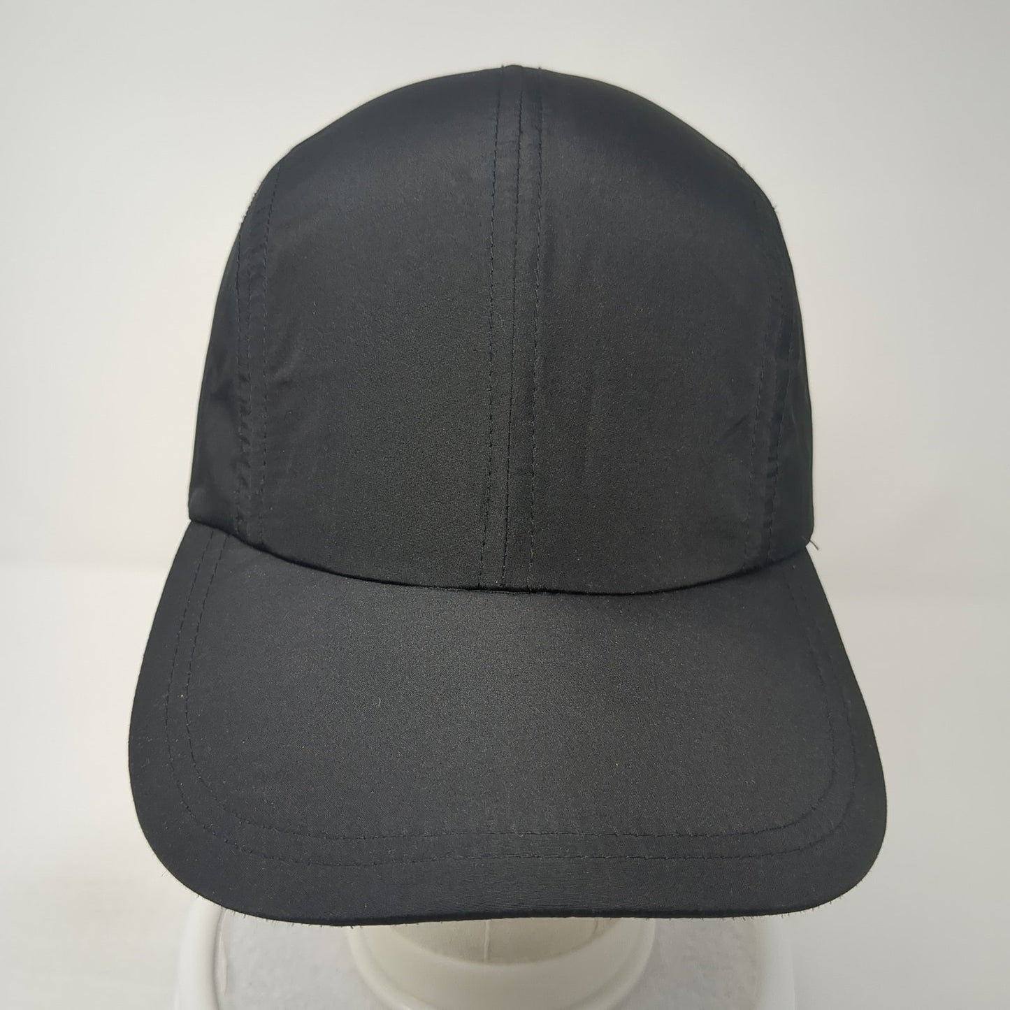 Gap Strapback Baseball Cap Black Medium Adjustable Lightweight Blank Polyester