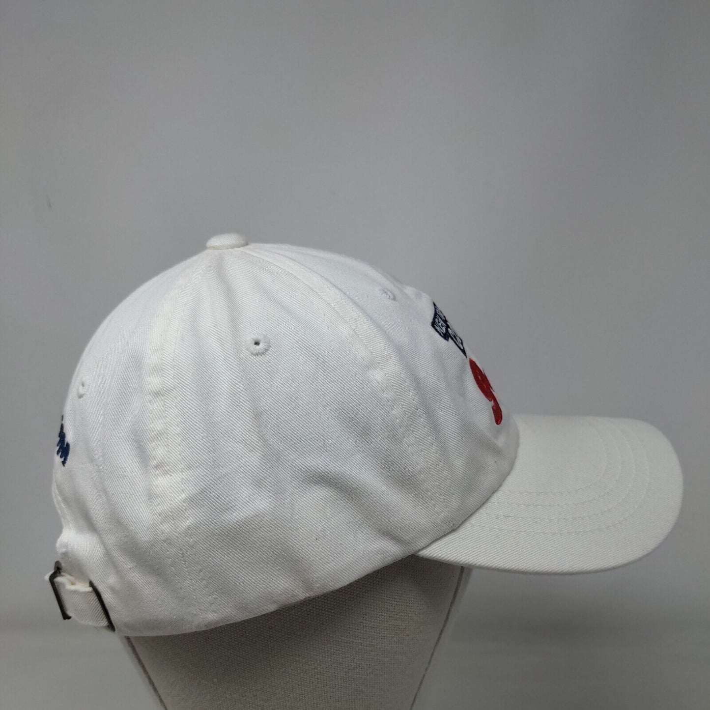 New York's Country 94 7 Slideback Hat White One Size Adjustable Classic Yupoong