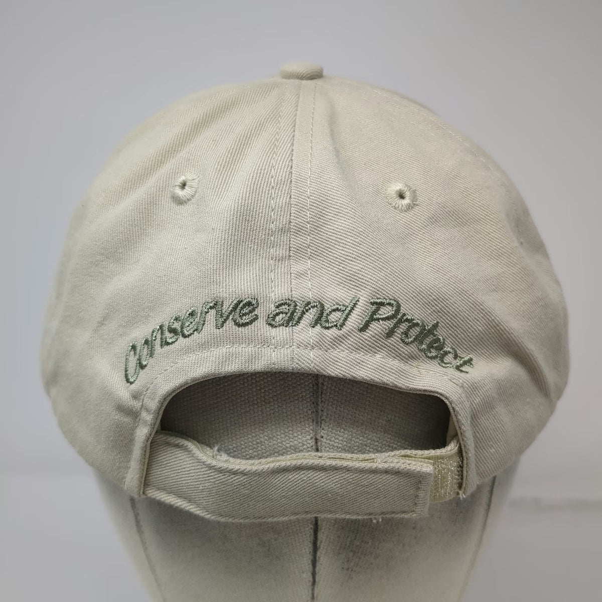 J Hats Baseball Cap Beige One Size Turpentine Creek Wildlife Refuge Tiger Hat