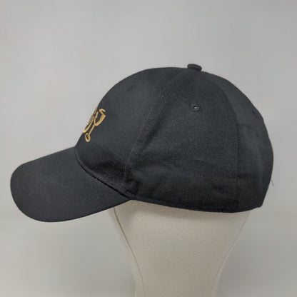 Teamworld Men's Snapback Hat Black Embroidered Dish Wineglass Logo
