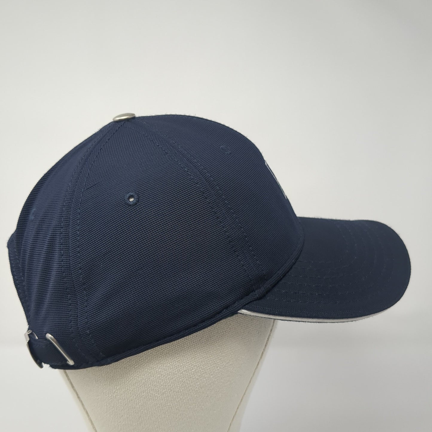 Amherst Slideback Hat Blue One Size Adjustable Embroidered 6 Panel