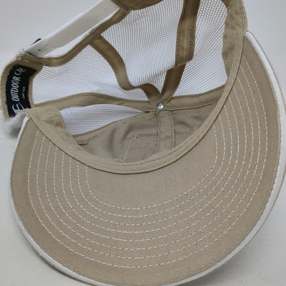 Outdoor Cap Baseball Hat Beige One Size Eagle Divided We Fall 1776 Mesh Snapback