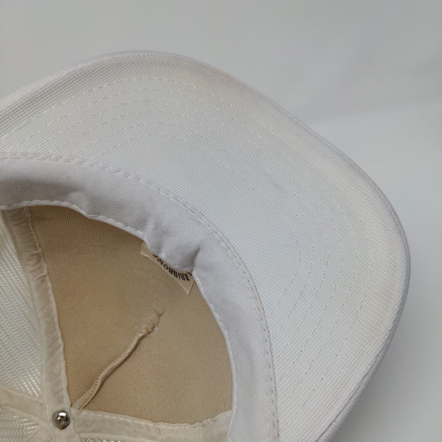 West Coast Glass Distributors Snapback Trucker Hat White OSFA Mesh Back