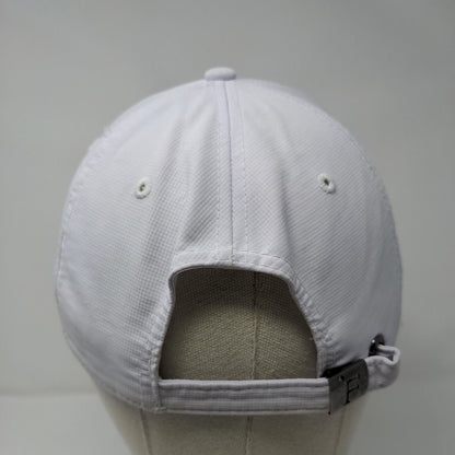 Wines Vines & Sunshine Slideback Hat White OSFM Adjustable Fahrenheit