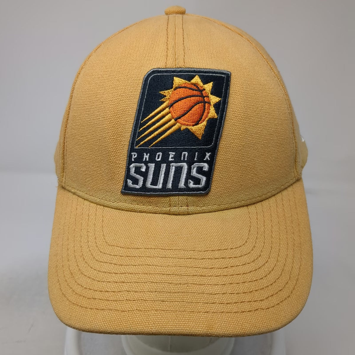Phoenix Suns NBA Ultra Game Yellow One Size PHX Embroidered Strapback Cap Hat
