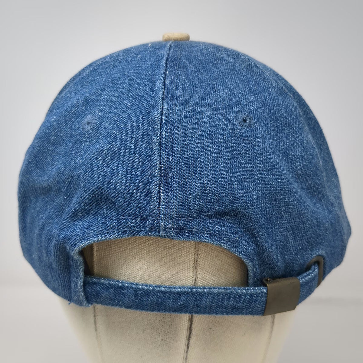 Toppiers Spike Club Baseball Cap Blue One Size Denim Slideback Adjustable Hat