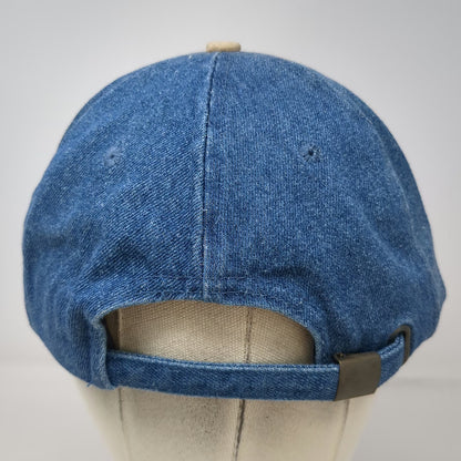 Toppiers Spike Club Baseball Cap Blue One Size Denim Slideback Adjustable Hat