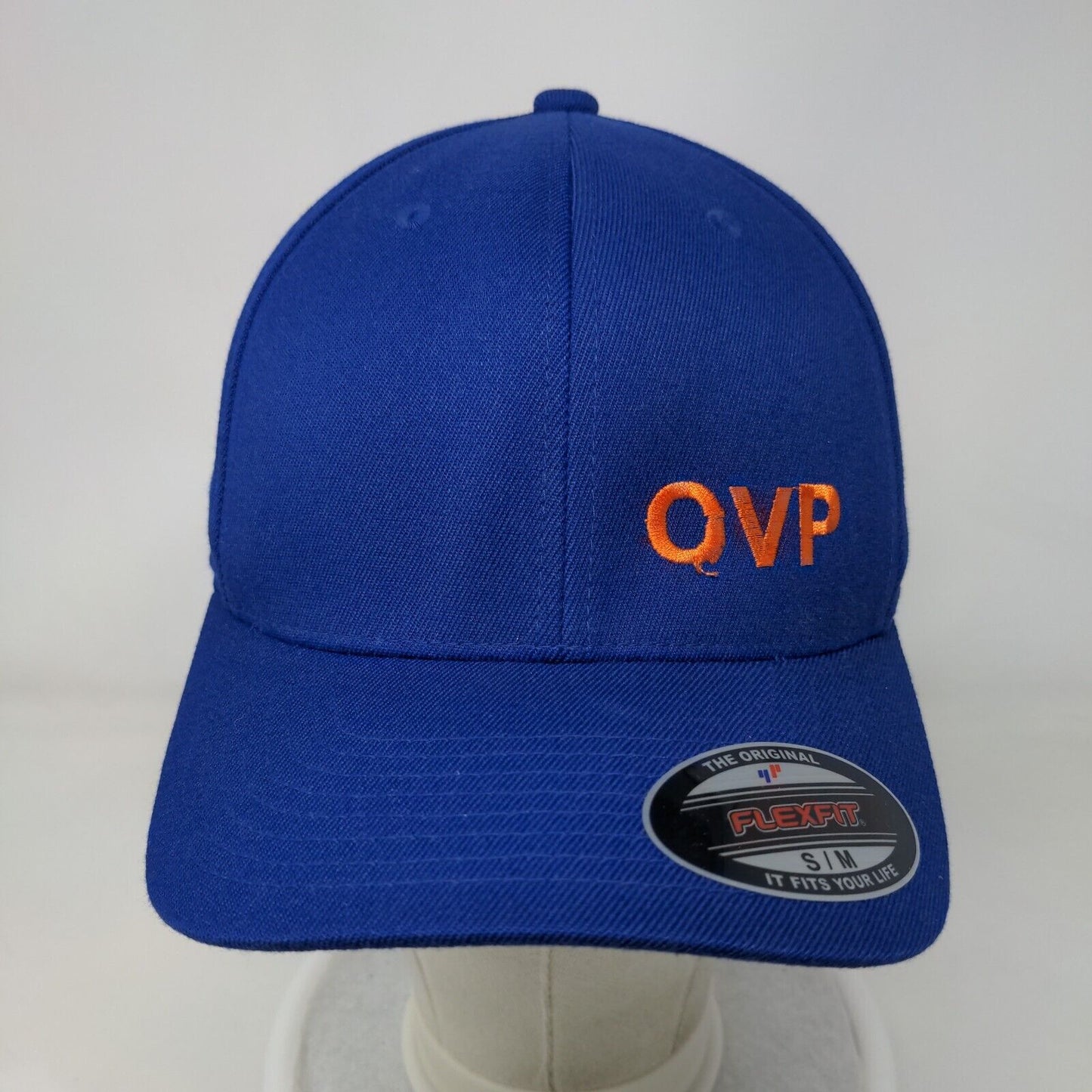 OVP Olde Village Pub Fitted Hat Blue S/M Embroidered Flexfit 6 Panel