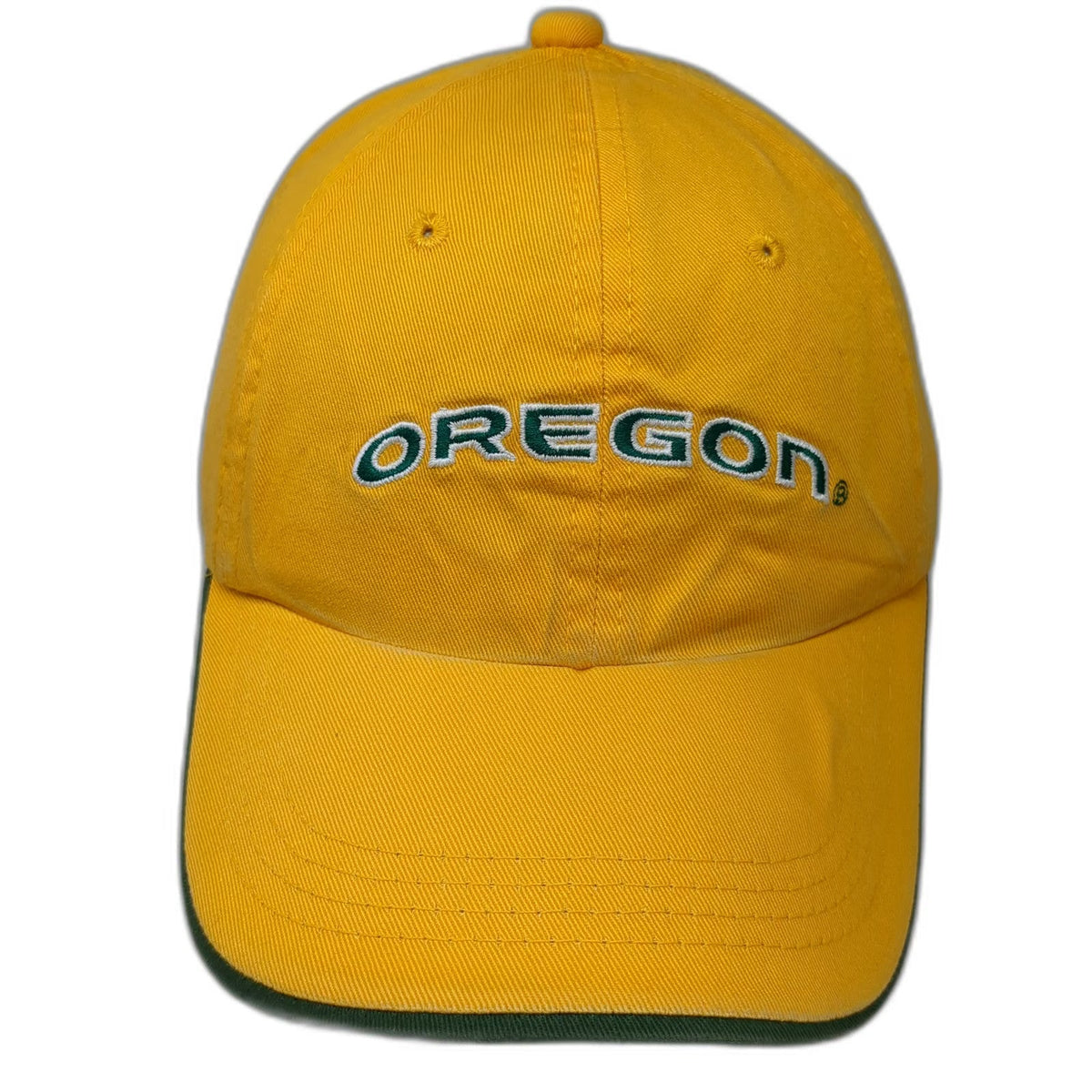 Signatures Oregon Ducks NCAA Yellow One Size Slideback Embroidered Logo Cap Hat