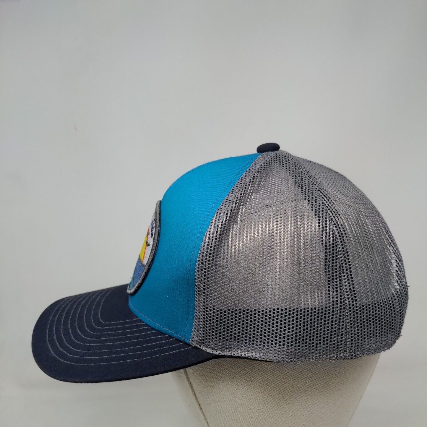 Coastal Vibe Patch Snapback Trucker Hat Multicolor OSFM Outdoor Cap