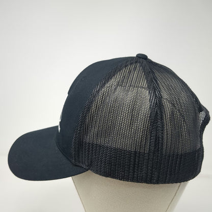 Idaho National Laboratory INL Trucker Hat Black One Size Snapback Mesh Back