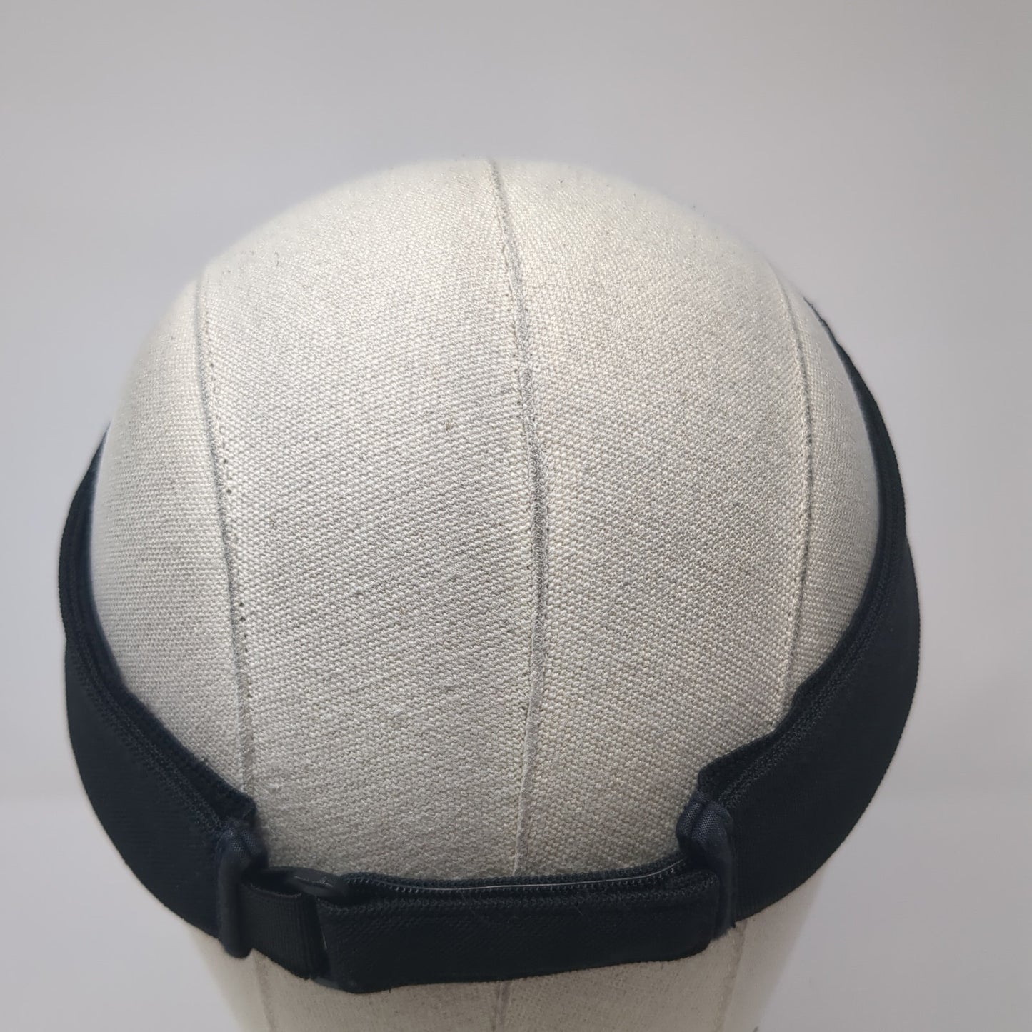 Sturgeon Sun Visor Hat Black OS Adjustable Embroidered 110 Flexfit Tech Yupoong
