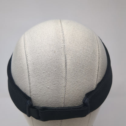 Sturgeon Sun Visor Hat Black OS Adjustable Embroidered 110 Flexfit Tech Yupoong