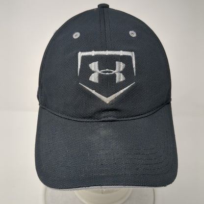Under Armour HeatGear Strapback Hat Black One Size Adjustable 6 Panel