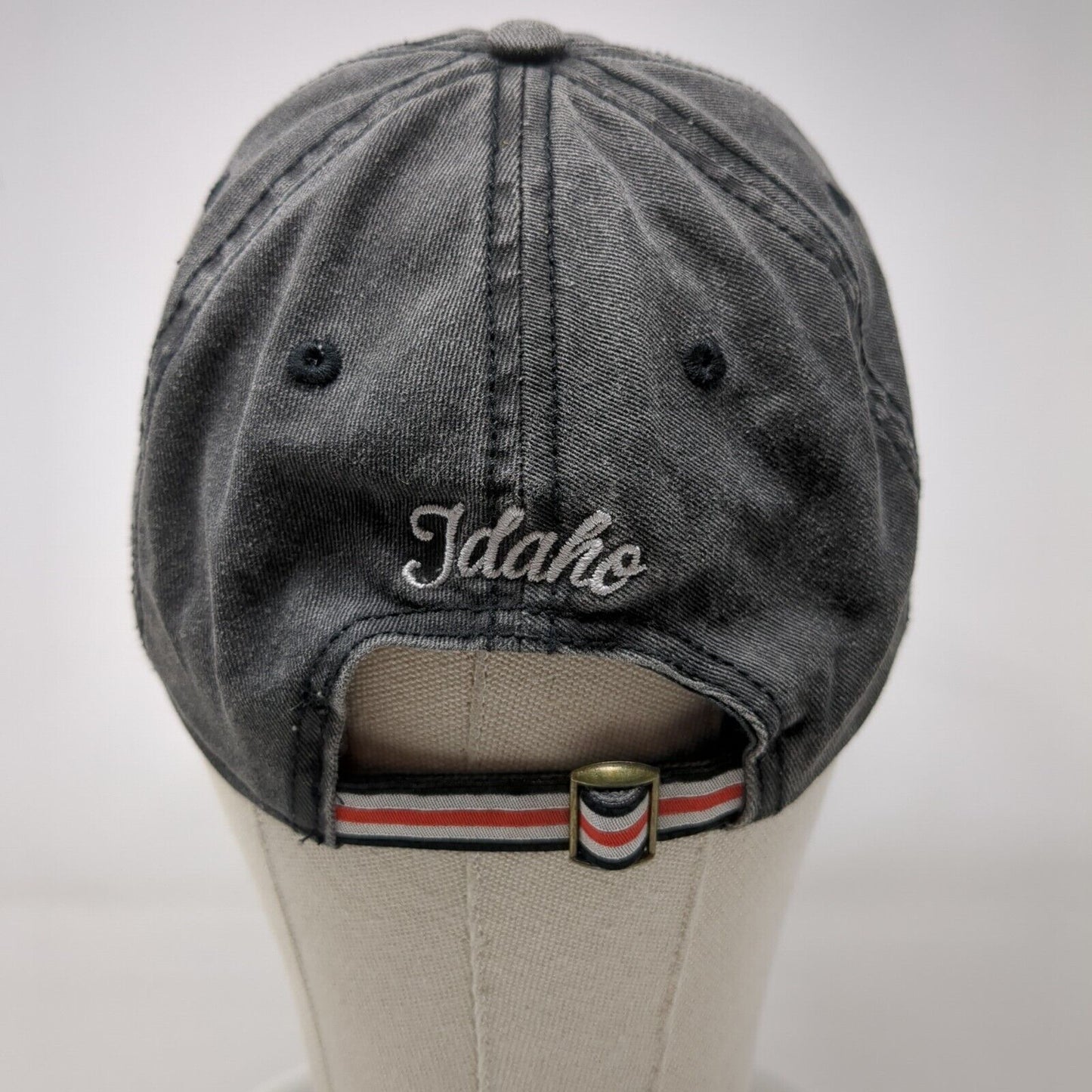 Idaho Heart Slideback Hat Gray OSFM Adjustable Home Free 6 Panel