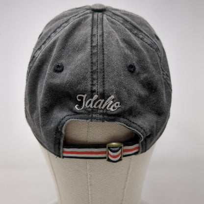 Idaho Heart Slideback Hat Gray OSFM Adjustable Home Free 6 Panel