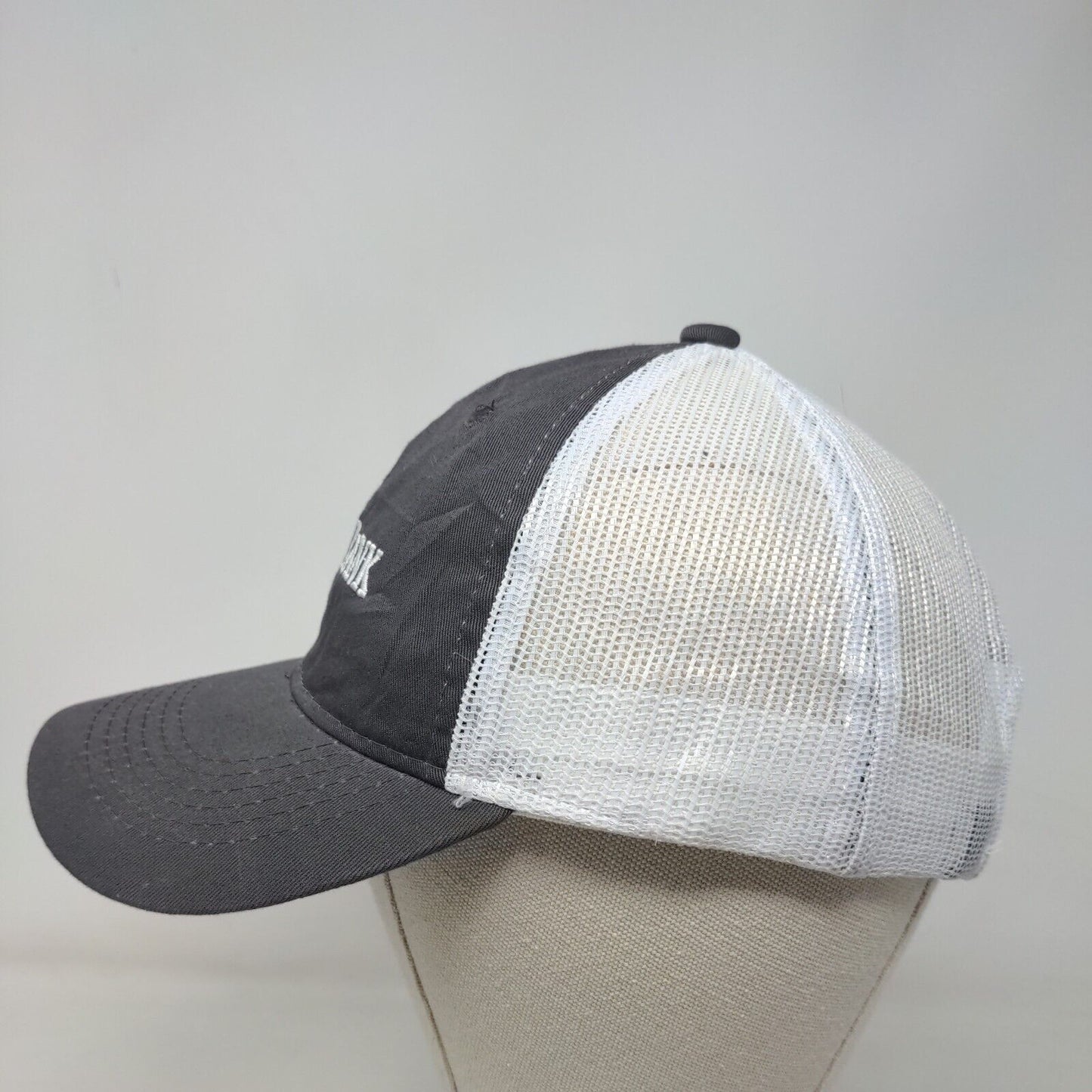 Copiah Bank Strapback Mesh Back Trucker Hat Gray One Size Platinum Series