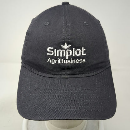 New Era Baseball Cap Gray One Size Simplot AgriBusiness Smoky Canyon Mine Hat