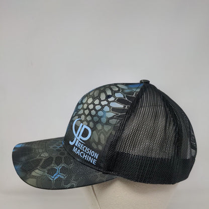 JPrecision Machine Snapback Trucker Hat Multicolor One Size Mesh Back Richardson