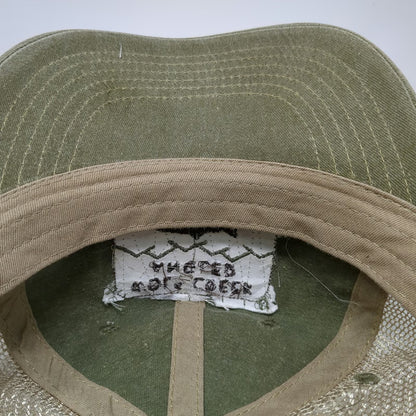 Ouray Trucker Hat Green One Size Mesh Montana Wolf Creek Angler Fish Patch Cap