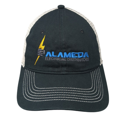 Alameda Electrical Distributions Trucker Hat Black One Size Adjustable District