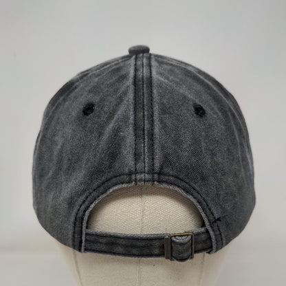 It Is What It Is Slideback Hat Gray One Size Adjustable Vented Holes 6 Panel