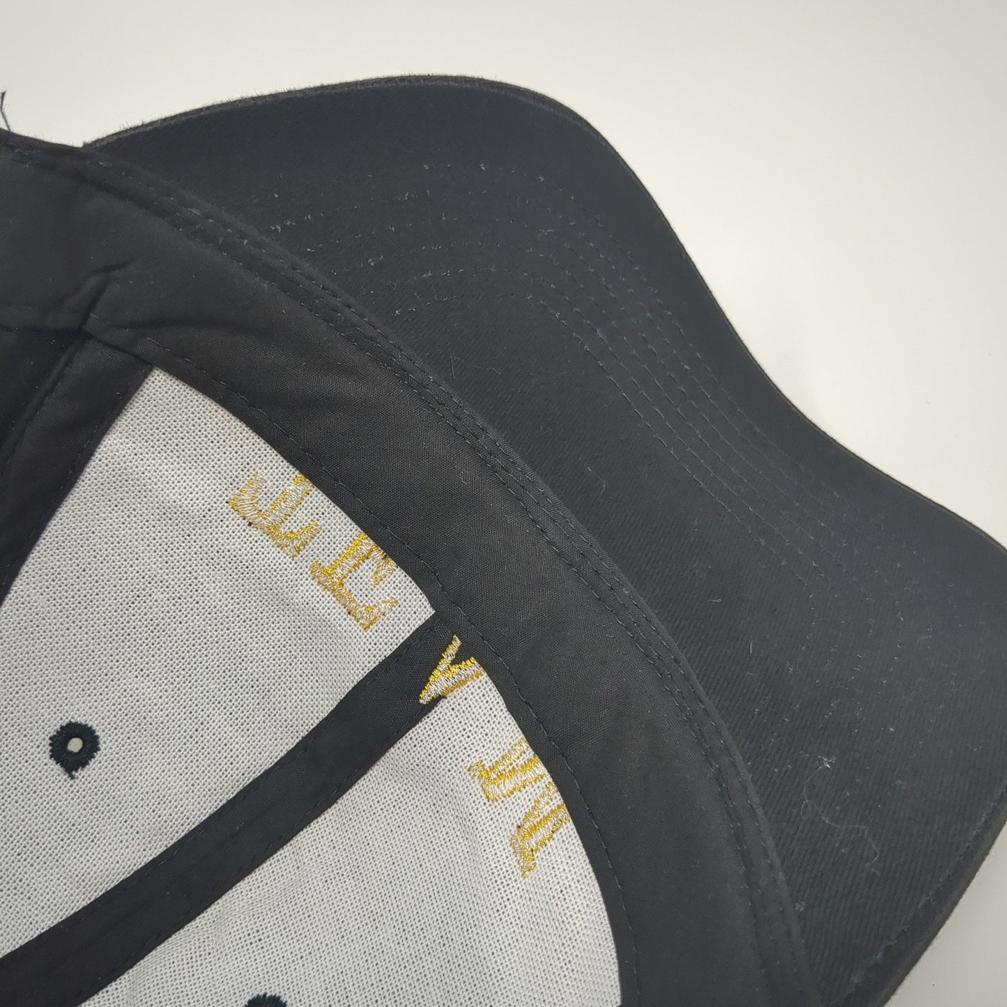 T.E.A.M. Snapback Hat Black One Size Adjustable Embroidered Sportsman