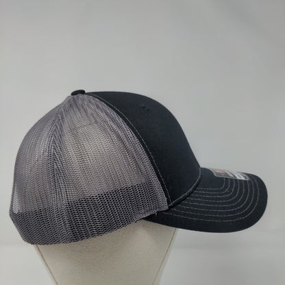 Western Transport Inc. Snapback Mesh Back Trucker Hat Black OSFA Adjustable